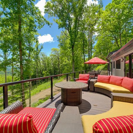 Villa Remote Smoky Mtn Escape With Views And Trail Access! Cullowhee Esterno foto