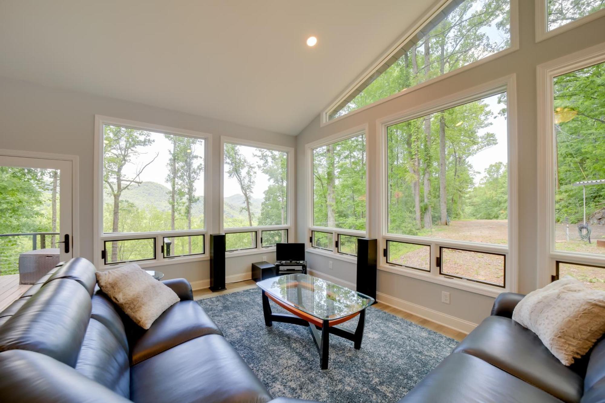 Villa Remote Smoky Mtn Escape With Views And Trail Access! Cullowhee Esterno foto