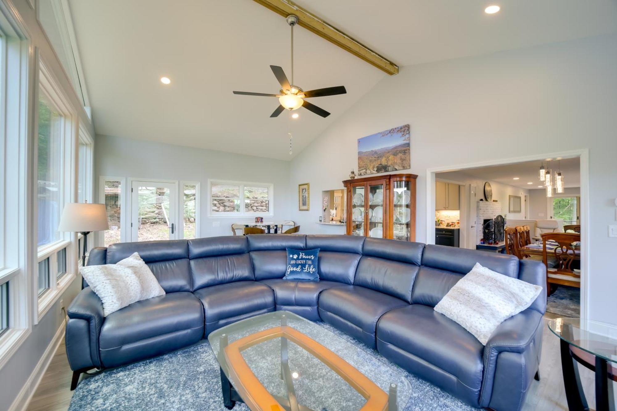 Villa Remote Smoky Mtn Escape With Views And Trail Access! Cullowhee Esterno foto