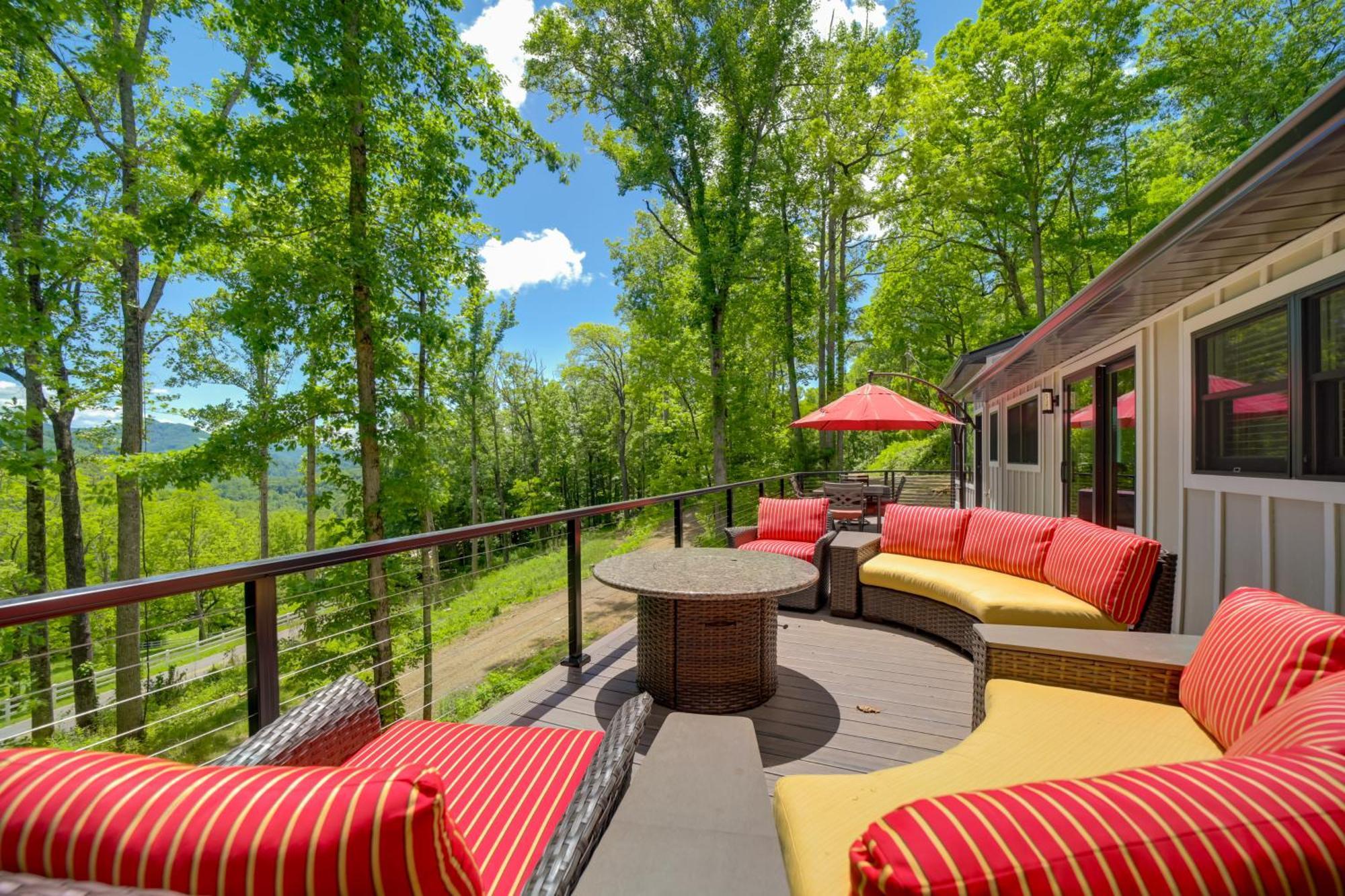 Villa Remote Smoky Mtn Escape With Views And Trail Access! Cullowhee Esterno foto